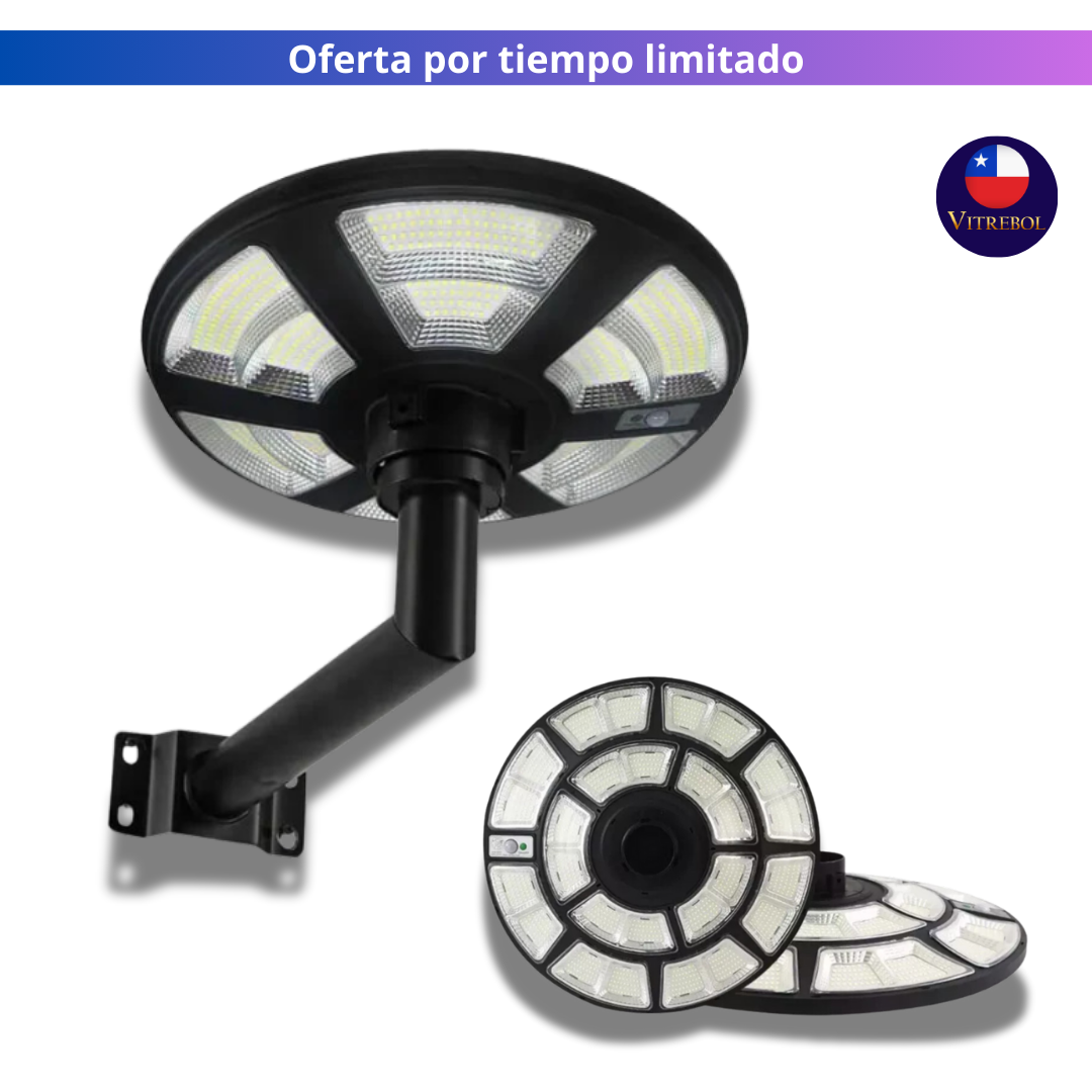 LAMPARA SOLAR TIPO REFLECTOR DE CALLE POTENCIA 1000 watts