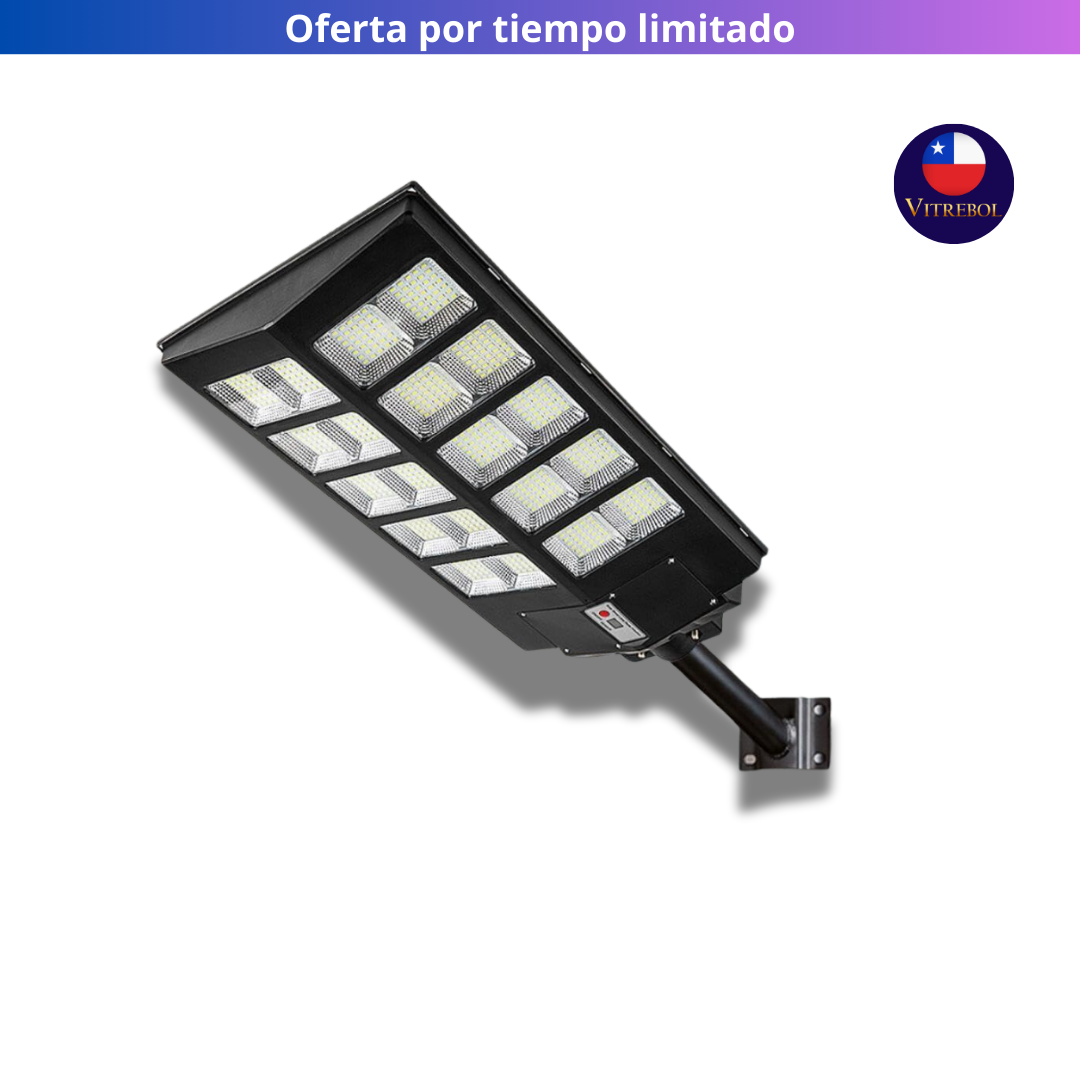 FOCO LED SOLAR 1000 watts-Imponente y de alta calidad. Te Obsequiamos el tubo de instalación