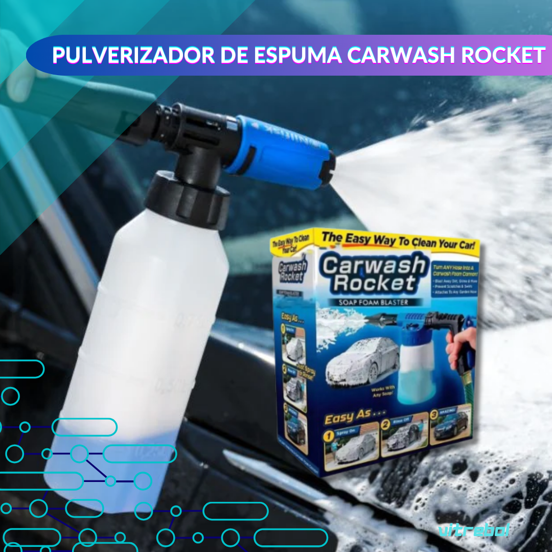Pack de Cuidado para Auto x3 - Ventilador Doble - Miniaspiradora Portátil - Pulverizador de Espuma