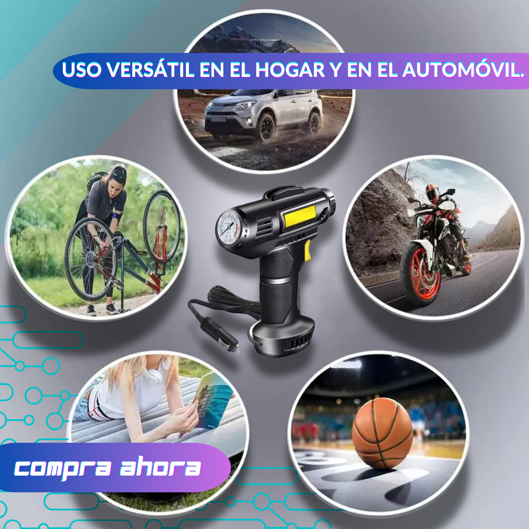 Compresor Digital Inflador de Aire 🔧