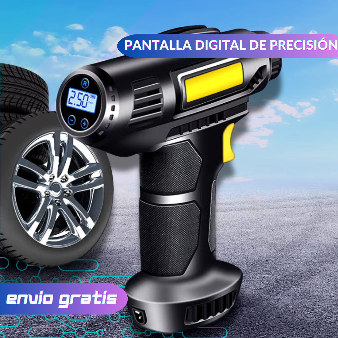 Compresor Digital Inflador de Aire 🔧