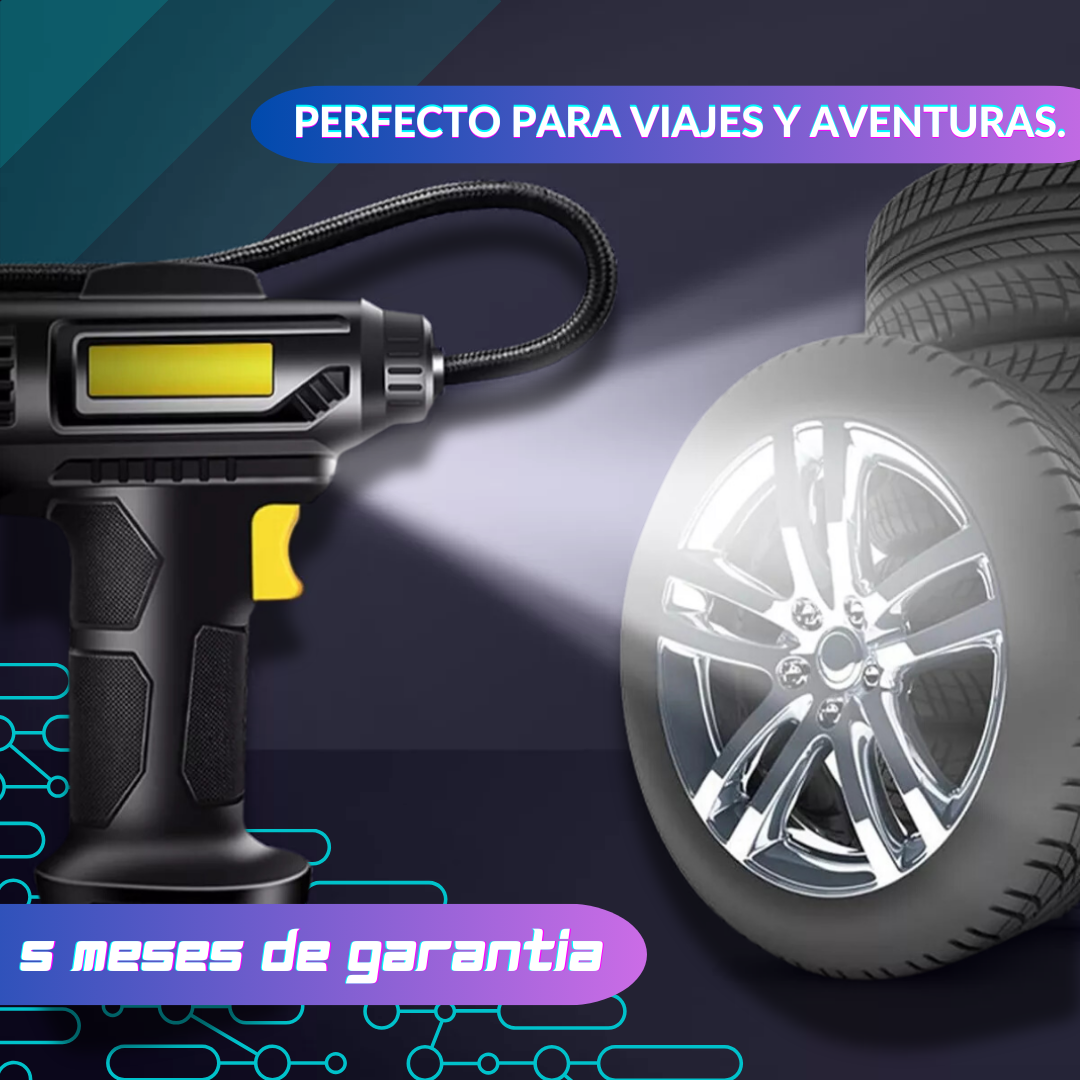 Compresor Digital Inflador de Aire 🔧