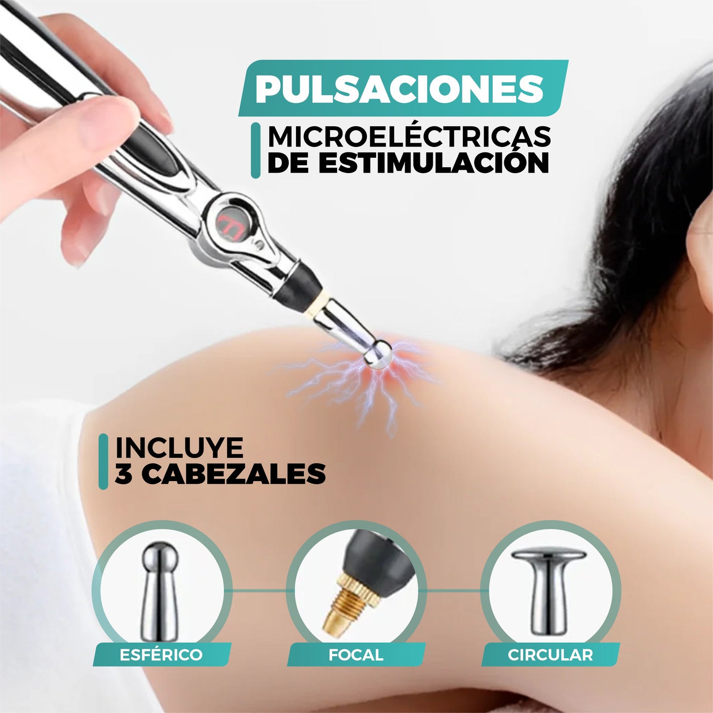 Relaja y elimina la tension y el dolor muscular.