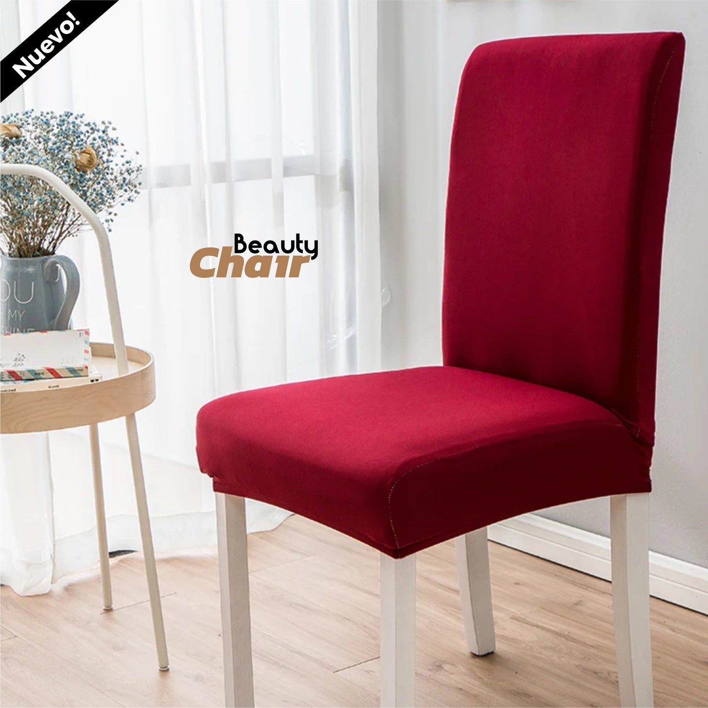 Set 2 Fundas Elásticas Adaptables Para Sillas - BeautyChair©