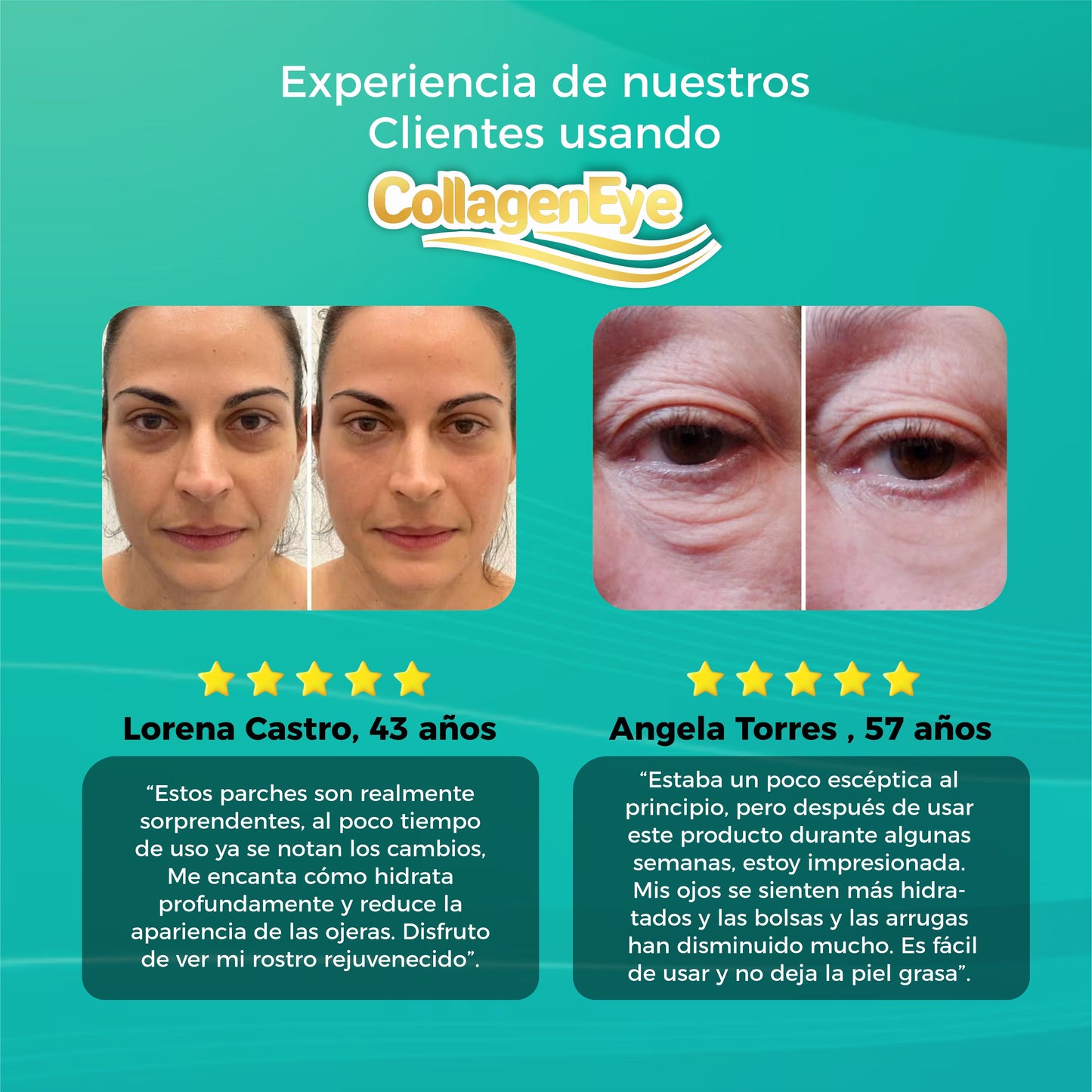 Nuevo Método Soluble De Colágeno Reafirmante Antiedad - CollagenEye©