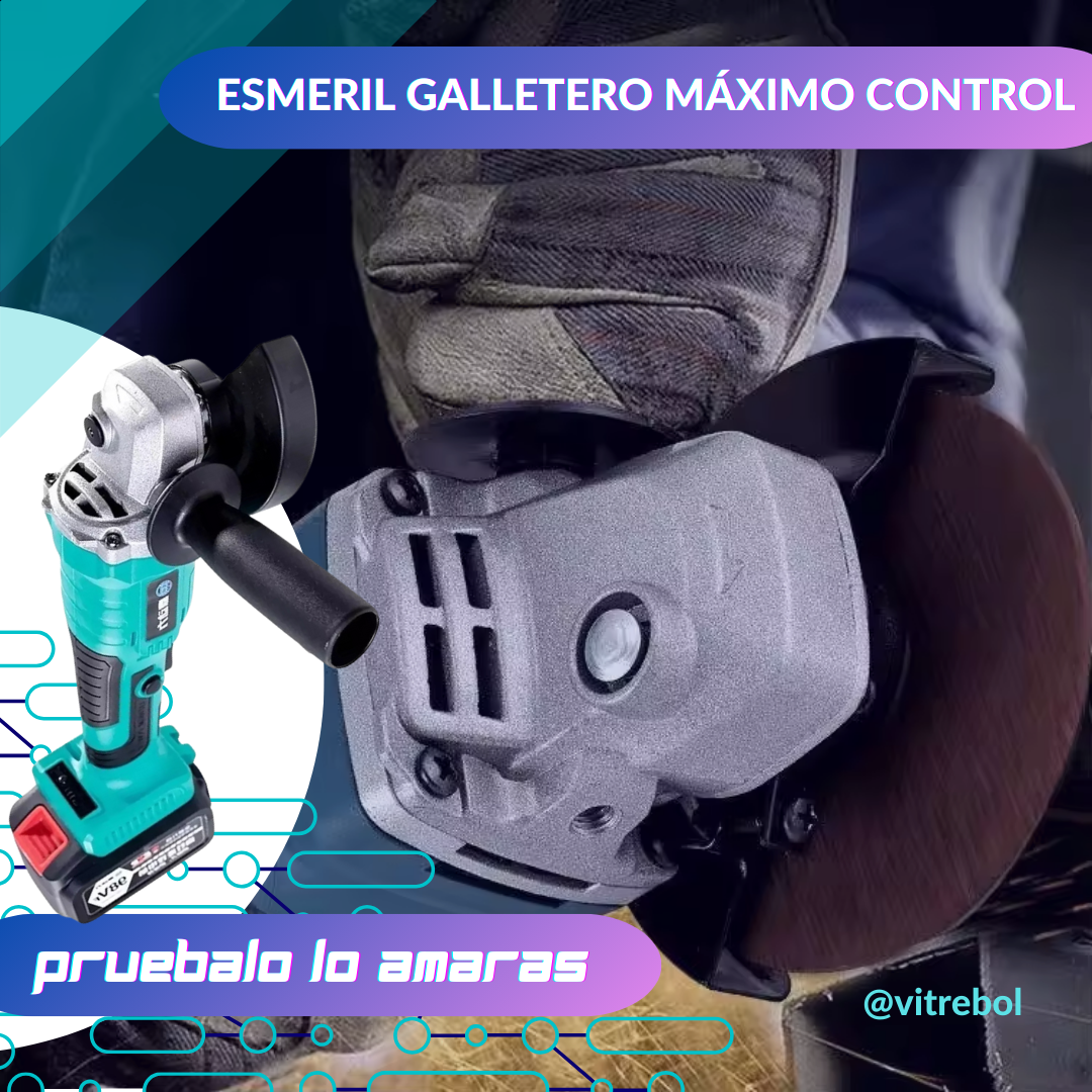 Esmeril Galletero Inalámbrico - 125MM DISCO CON DIAMETRO DE 22MM ACERO M14