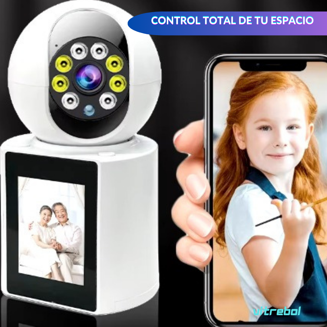 Camara De Seguridad con Videollamada 2k 3mp