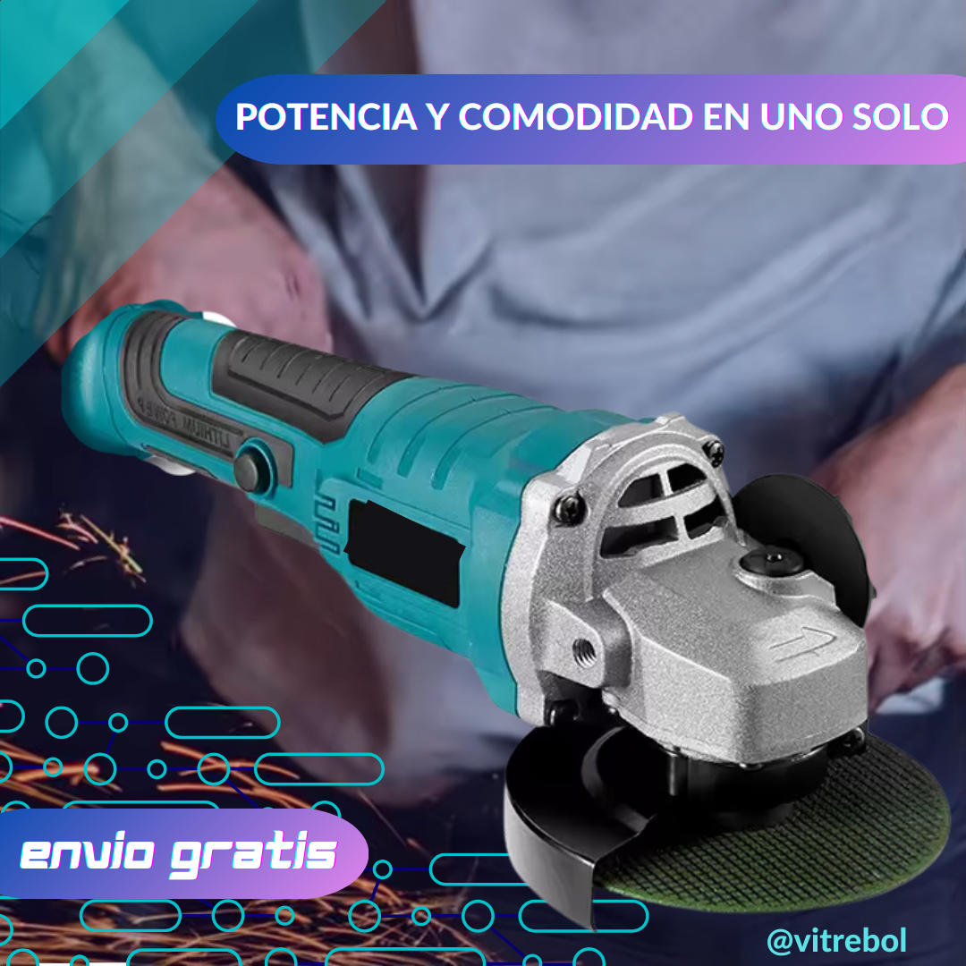 Esmeril Galletero Inalámbrico - 125MM DISCO CON DIAMETRO DE 22MM ACERO M14