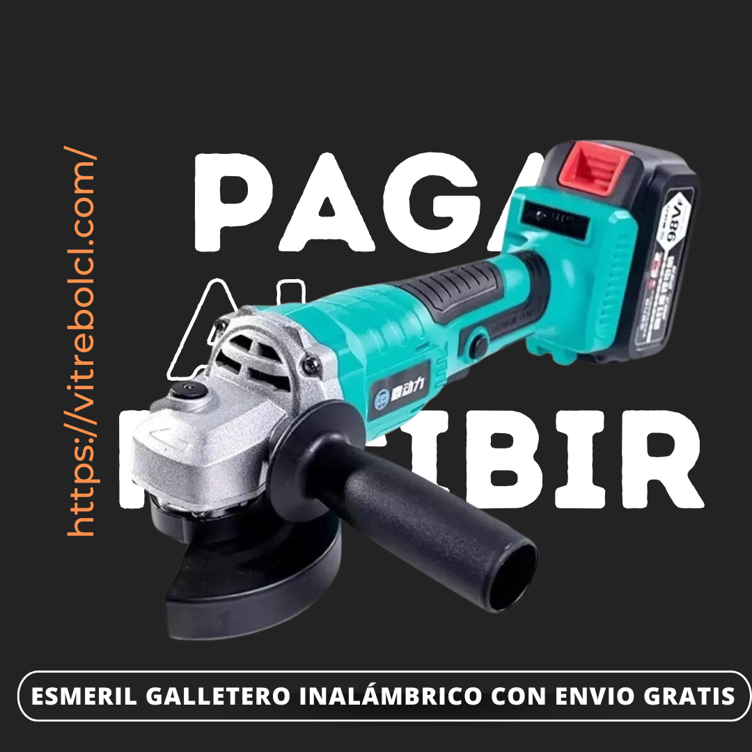 Esmeril Galletero Inalámbrico - 125MM DISCO CON DIAMETRO DE 22MM ACERO M14