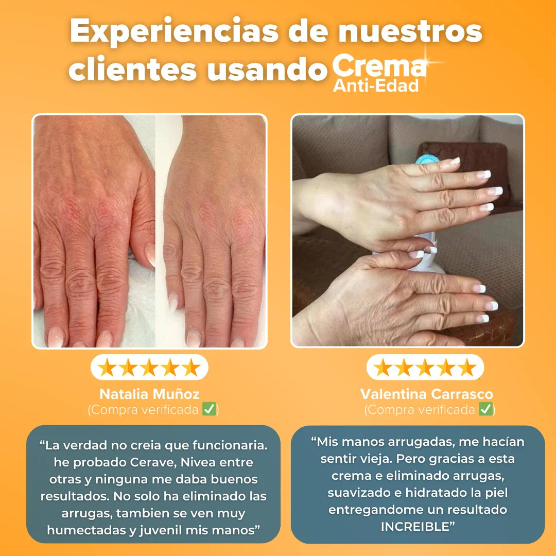 3X1 | Crema de Manos ANTIEDAD con Leche y Miel Colagenizado