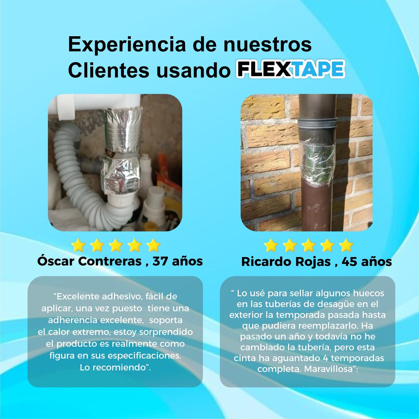 2x1 | Cinta Selladora Extra Fuerte e Impermeable - FlexTape©