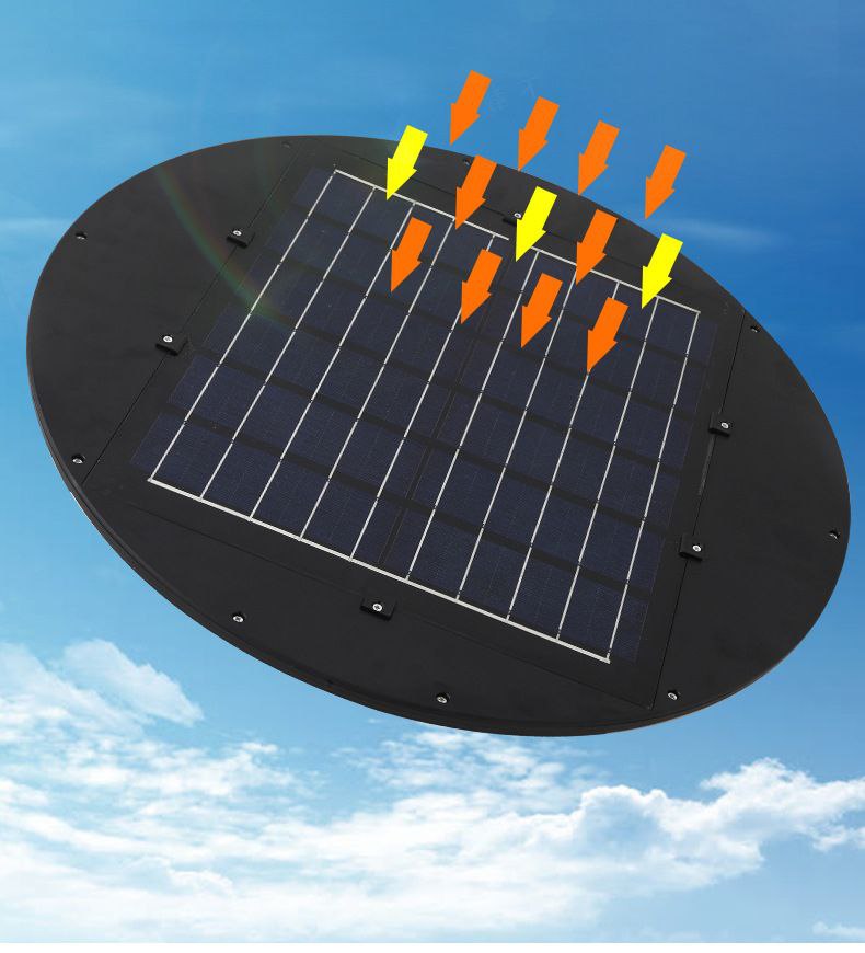--LAMPARA SOLAR TIPO REFLECTOR DE CALLE POTENCIA 1000 watts