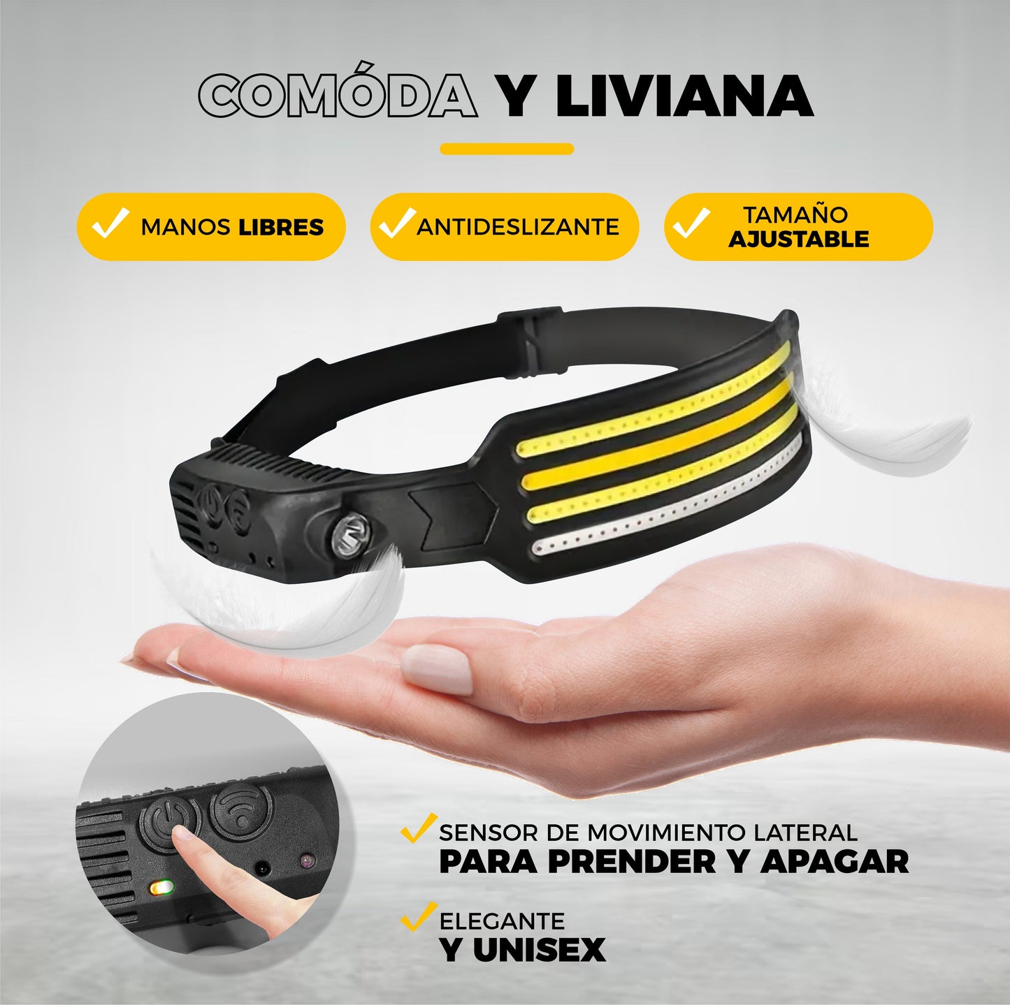 Linterna Orbital MegaPotente e Impermeable - HighVisión©