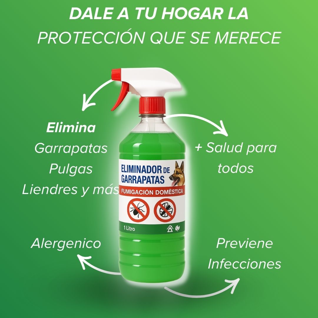Fumigador de Garrapatas y Pulgas Domesticas