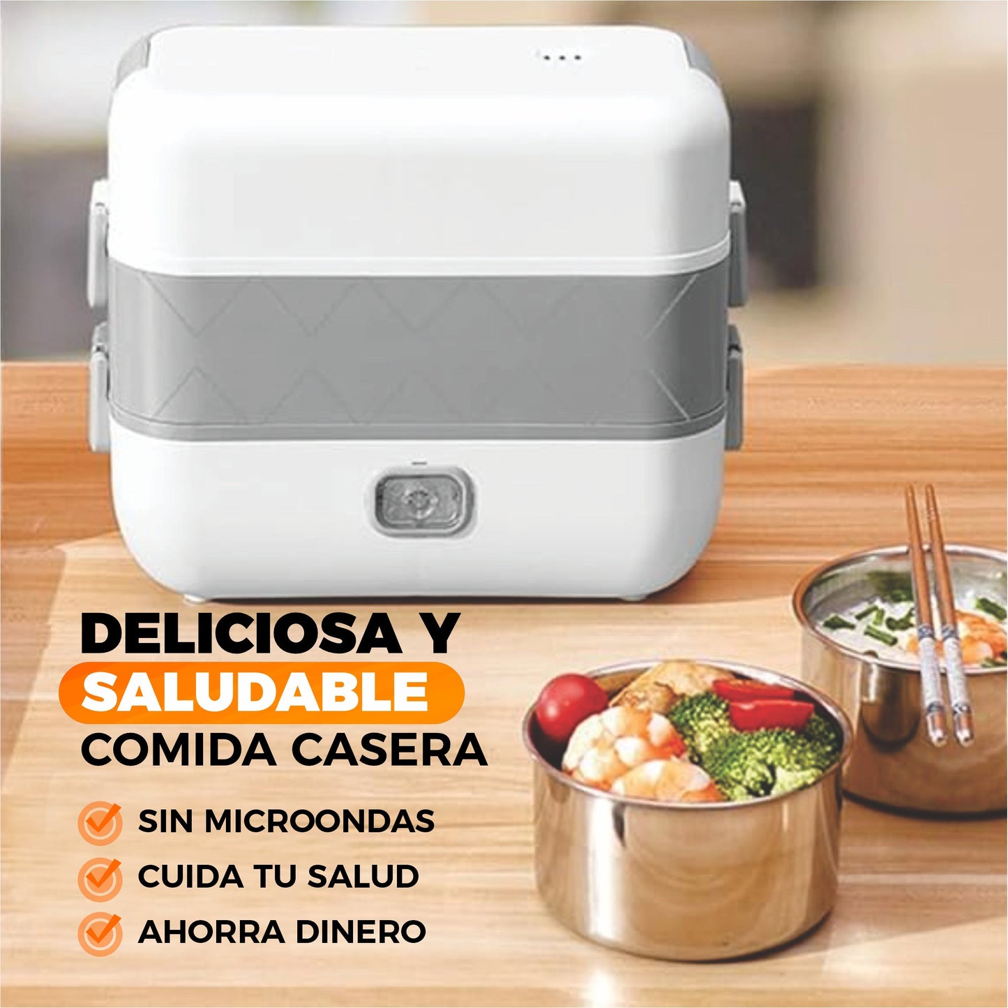 Lonchera Eléctrica Multifuncional 3 en 1 - LunchPro©