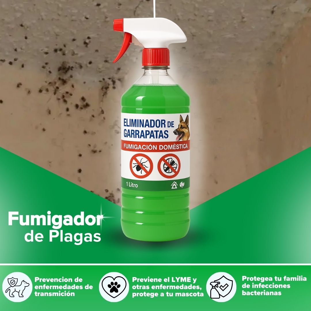 Fumigador de Garrapatas y Pulgas Domesticas