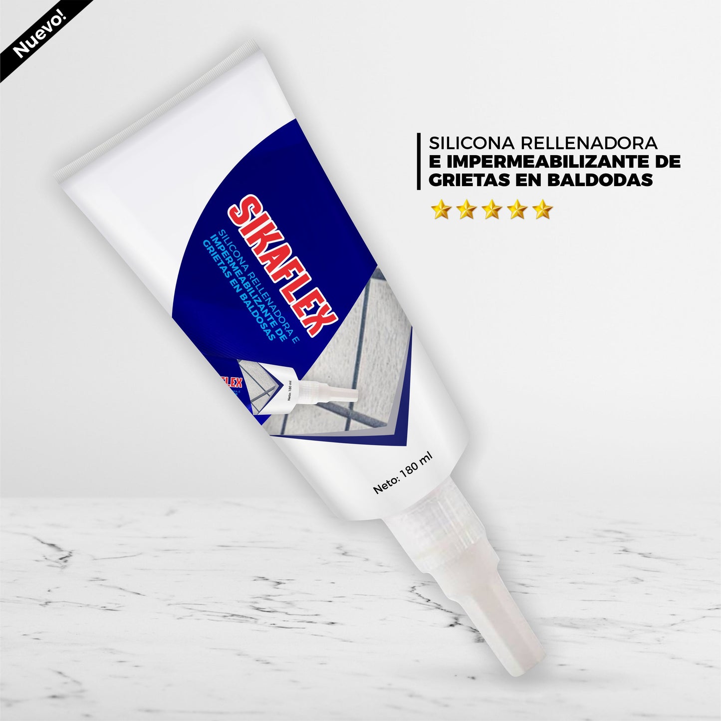 Silicona Rellenadora e Impermeabilizante De Grietas Multifuncional - SikaFlex©