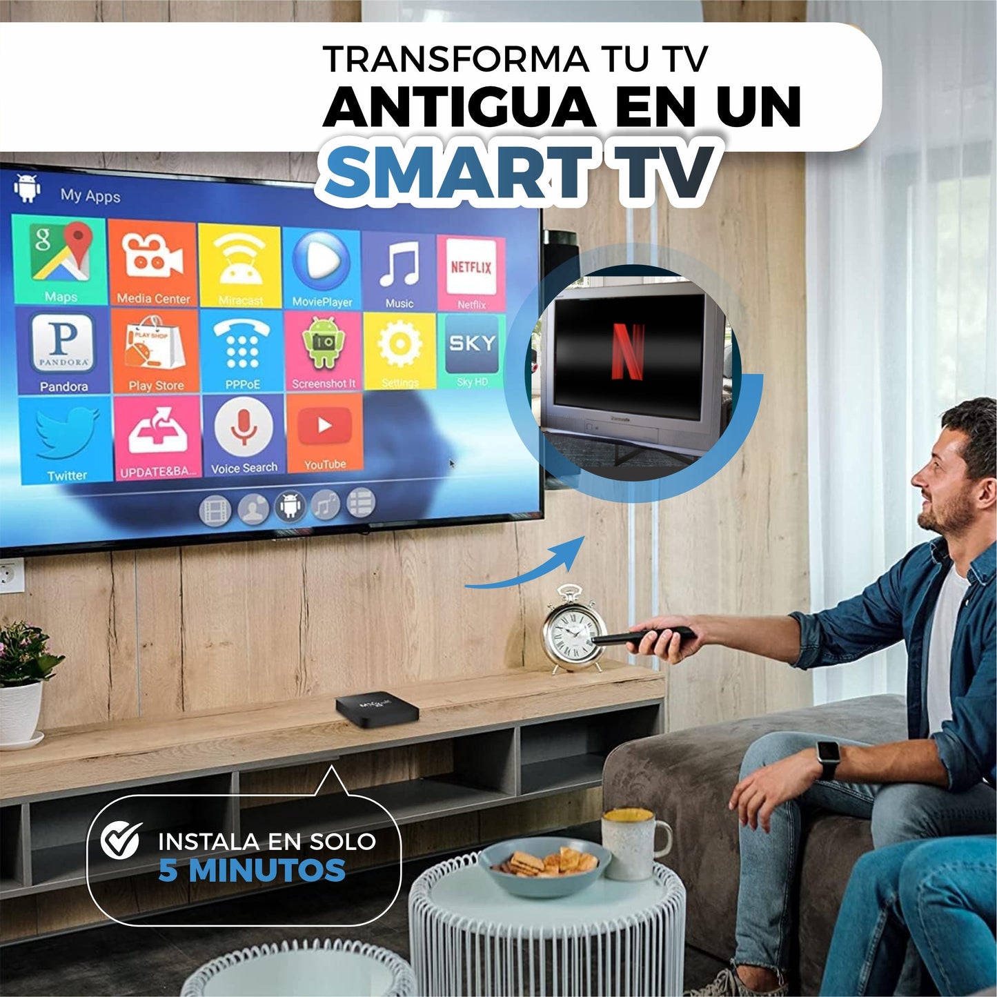 Decodificador Convertidor De TV Digital- SmartBox®