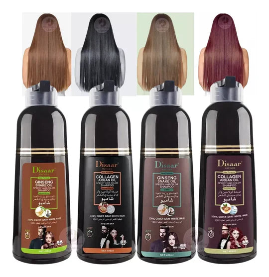 Shampoo Tapa canas 100% Original - ¡Cambia el color en poco tiempo! (COMPRA 1 LLEVE 2)