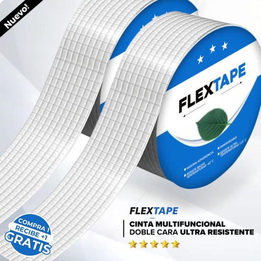 2x1 | Cinta Selladora Extra Fuerte e Impermeable - FlexTape©