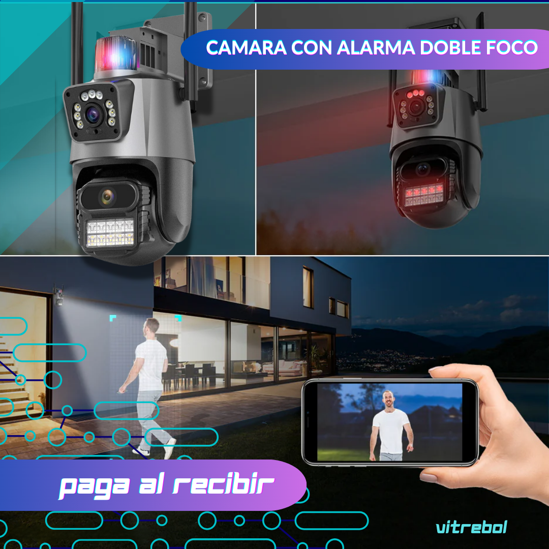 Cámara de seguridad Avanzada OJO protector de tu hogar y negocio.