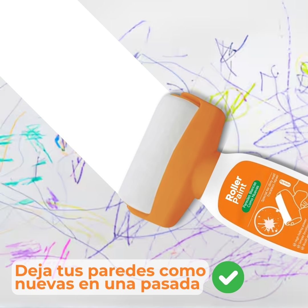 Infalible Rodillo Renovador de Paredes Express - RollerPaint©