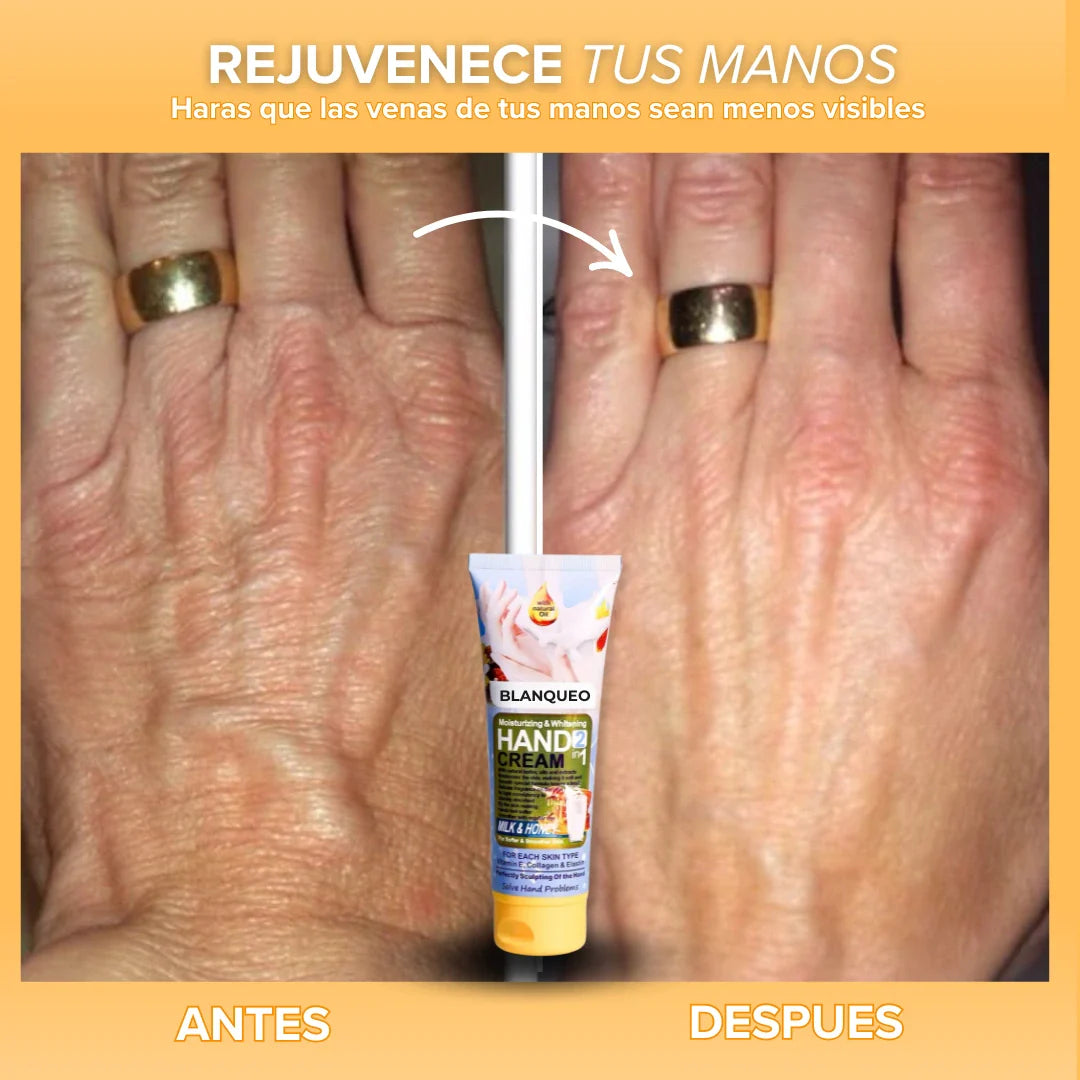 3X1 | Crema de Manos ANTIEDAD con Leche y Miel Colagenizado
