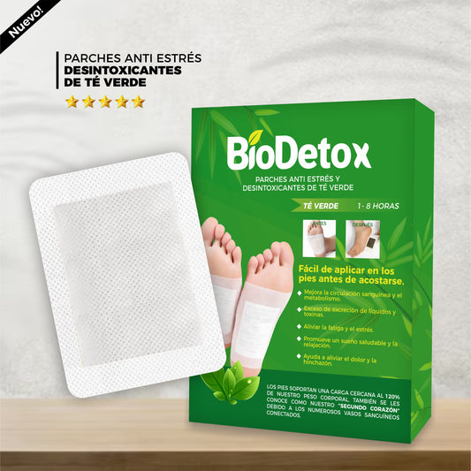 30x1 | Parches Desintoxica y Alivia dolores - BioDetox© (30 Unidades)