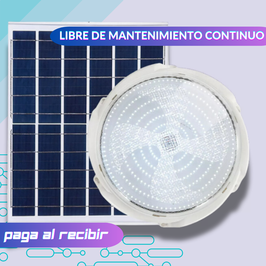 Luz Solar de 300W para Interiores y Exteriores ☀️