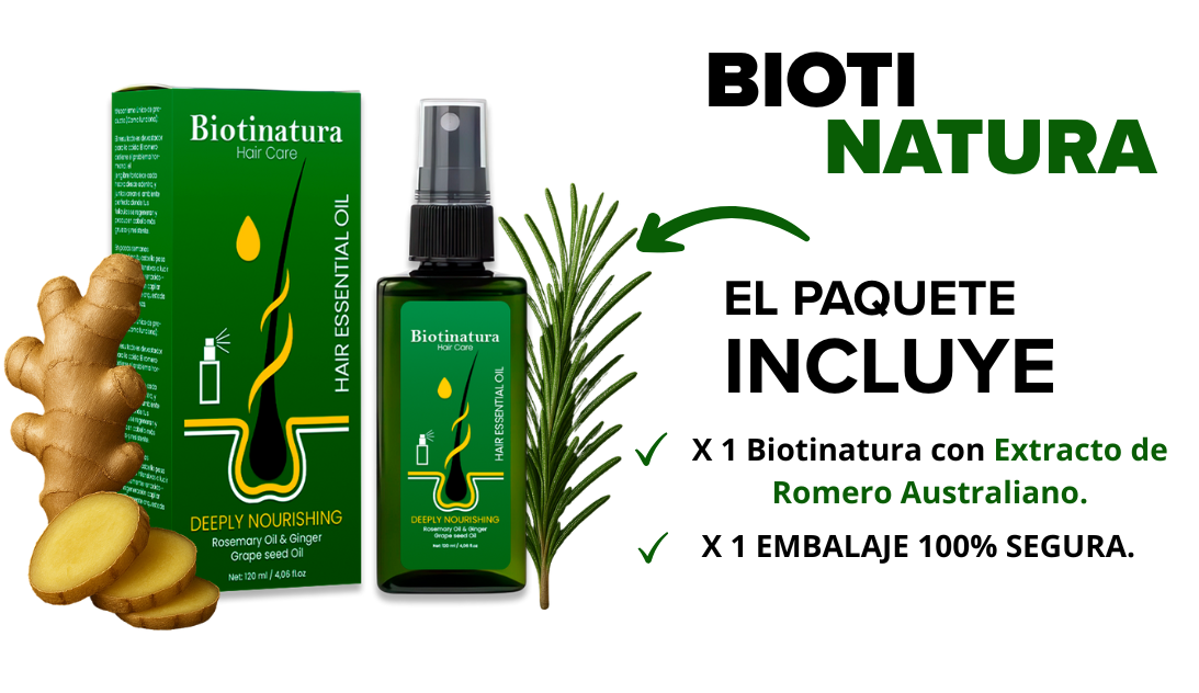 Tónico Capilar AntiCaida con Extracto de Romero Australiano - Biotinatura©