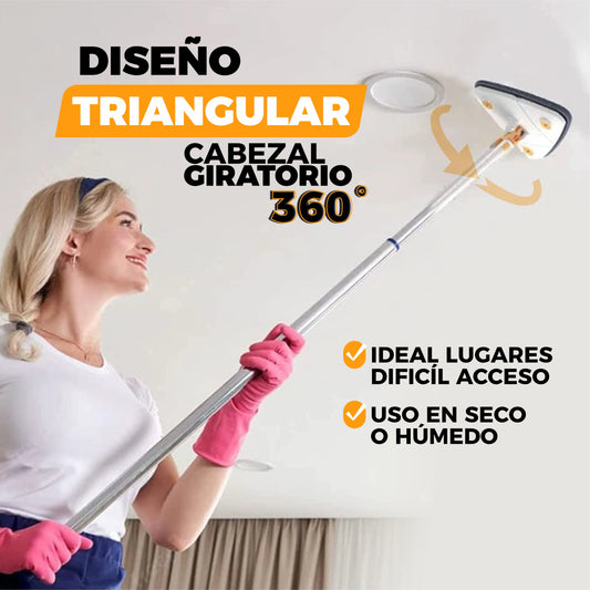 Mopa Triangular Especializada Auto Exprimible - HighClean©
