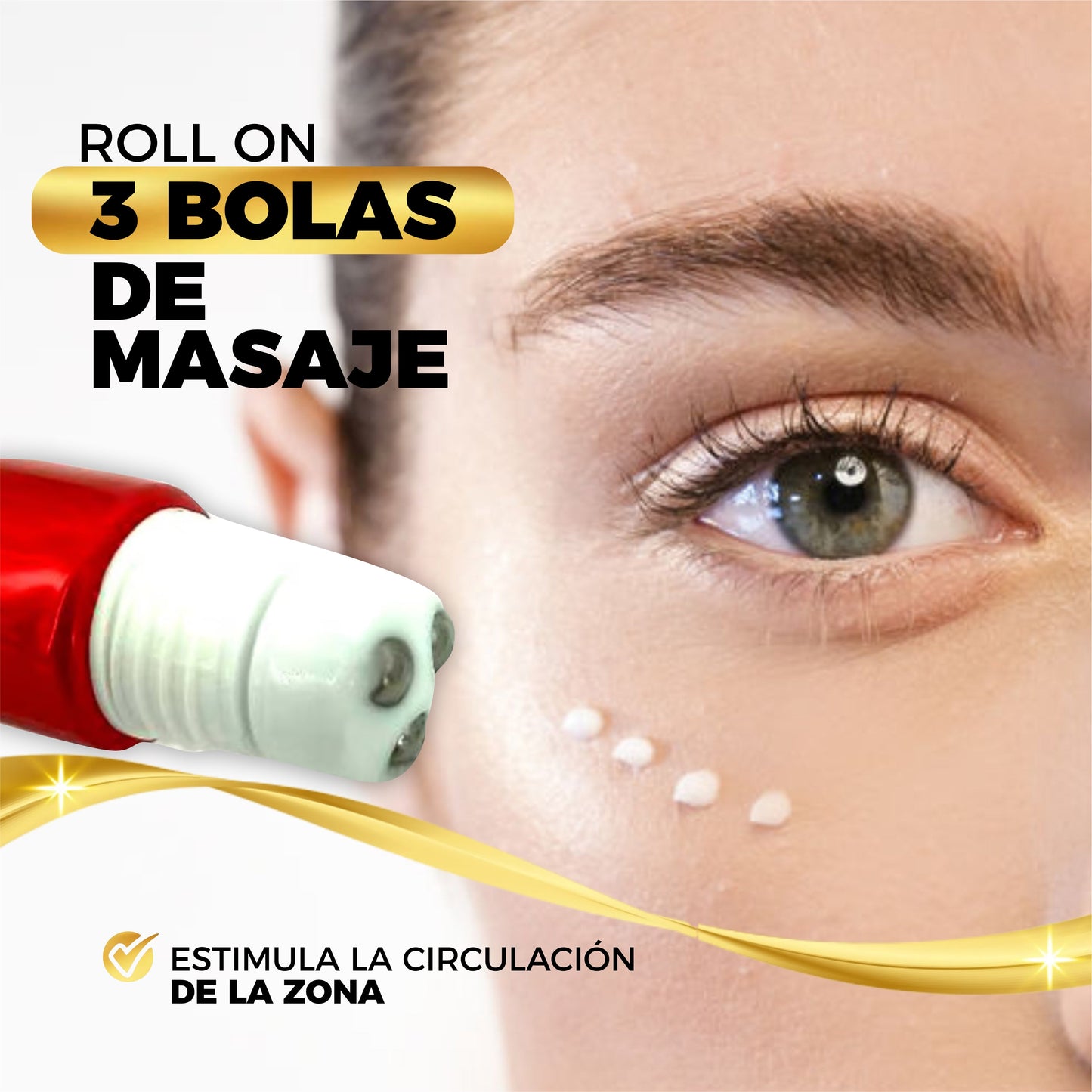 Crema Contorno De Ojos Anti Arrugas en Roll On - NovaLift©.