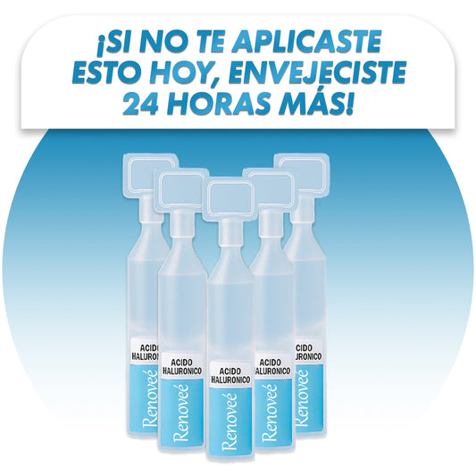 5 Ampollas con Acido Hialuronico