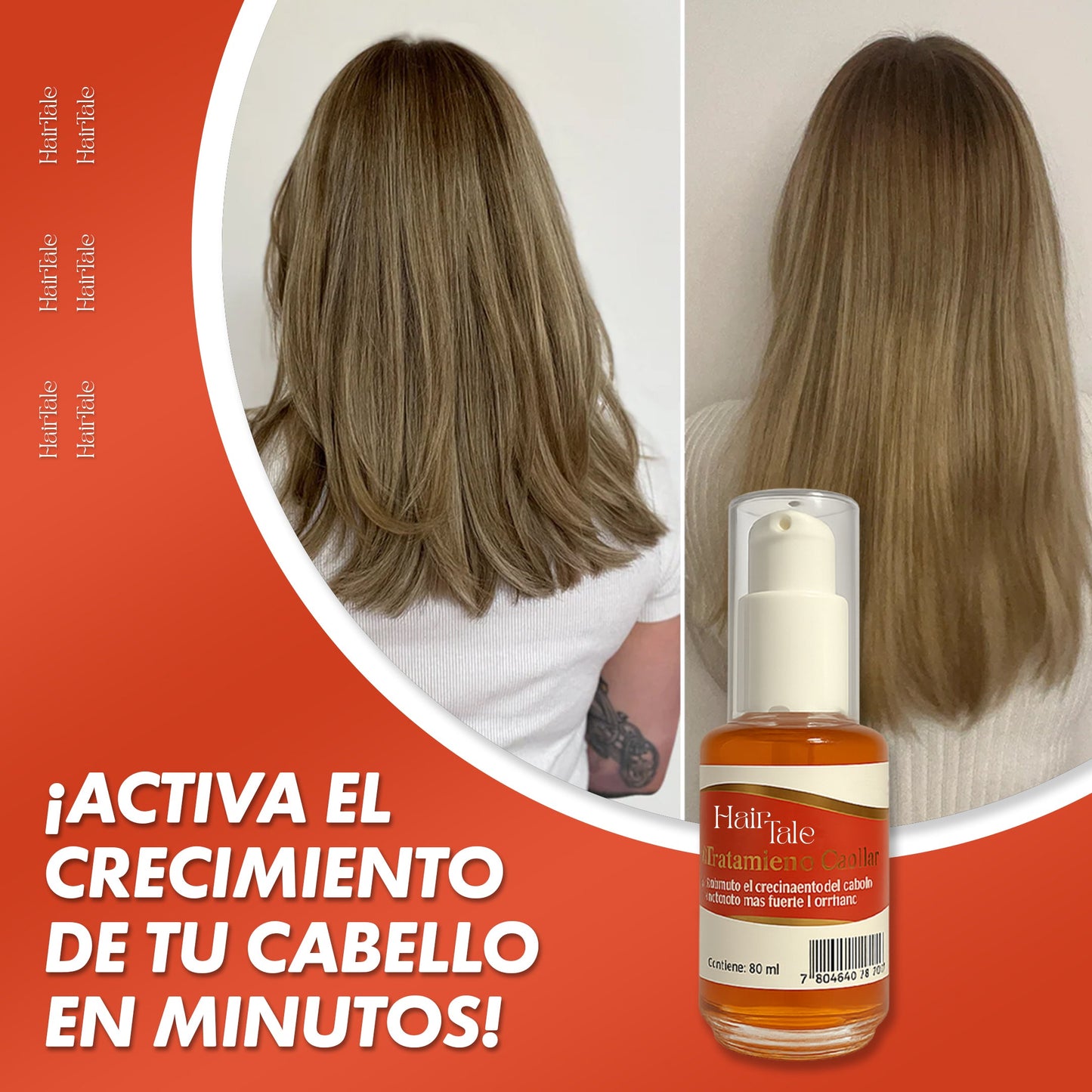Crecimiento capilar con Aceite de Caballo Refinado