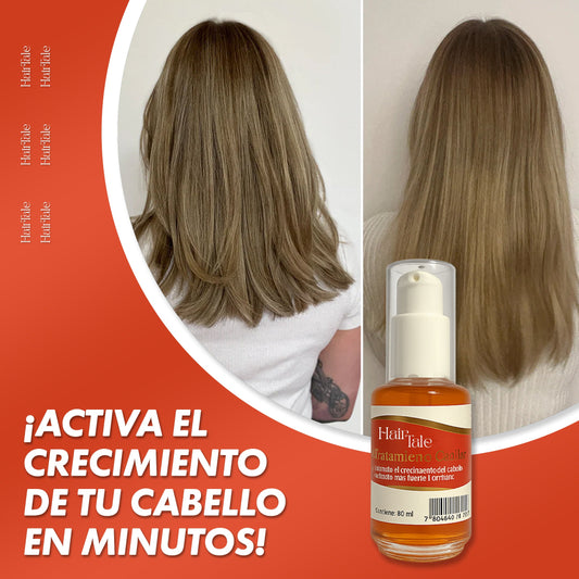 Crecimiento capilar con Aceite de Caballo Refinado