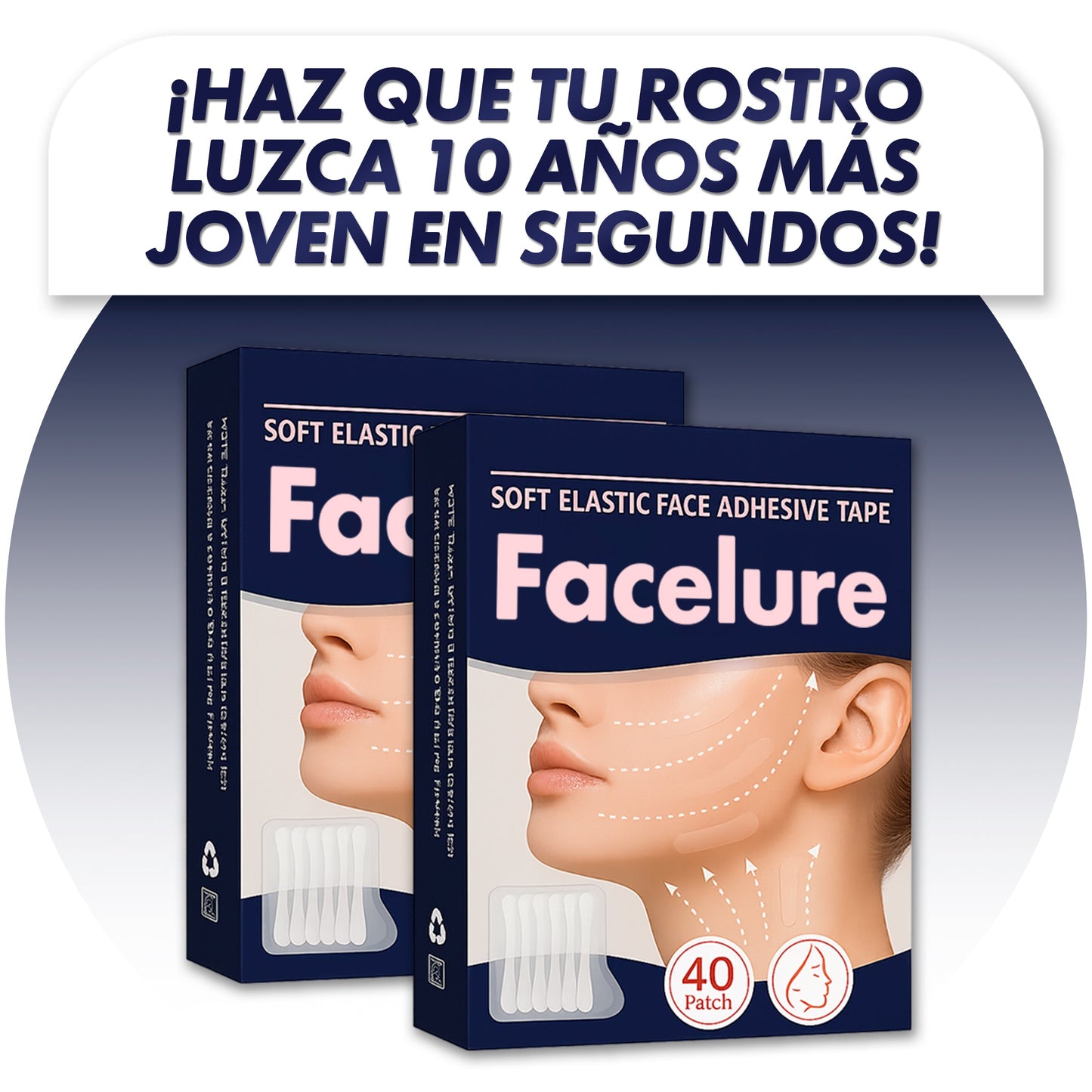 Lleva tu rostro devuelta a la juventud en la primera aplicación | 2x1