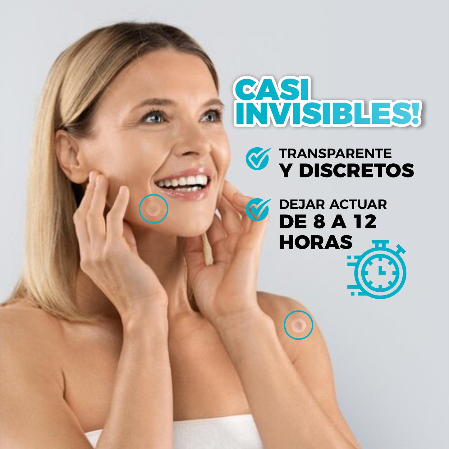 72x1 | Parches Eliminadores De Verrugas - WartPatch©