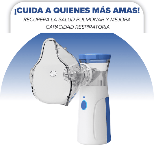 Nebulizador Americano Alivia y Limpia Pulmones